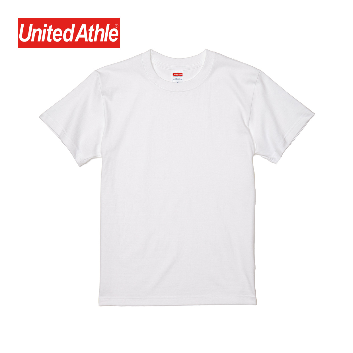 United Athle 5.6オンス ハイクオリティー Tシャツ　ホワイト